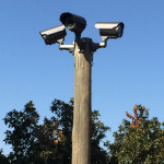 CCTV Camera Installation On A Street Pole
