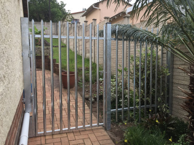 Steel Palisade Pedestrian Gate