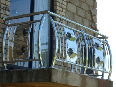 Steel Balcony Bannister With Customised Design
